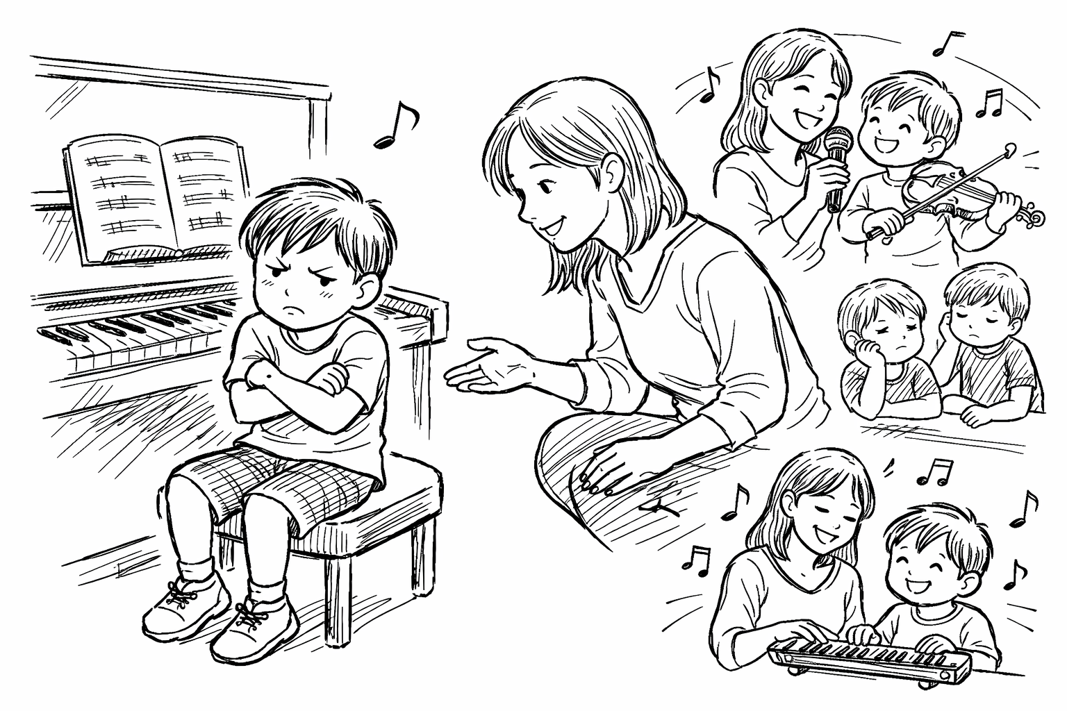 なぜ子どもは音楽教室を嫌がるのでしょうか