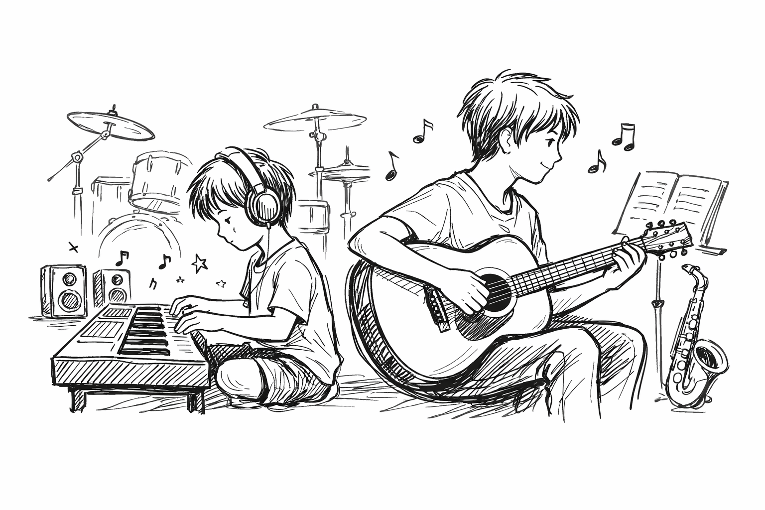 なぜ兄弟で違う楽器がいいのか
