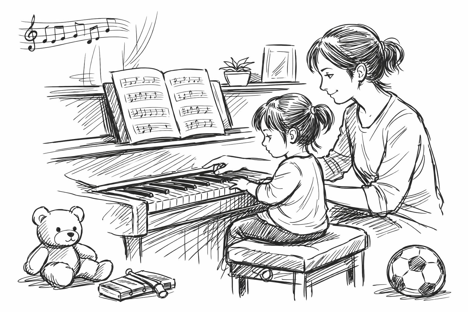 なぜ4歳がピアノを始めるのに適しているのか