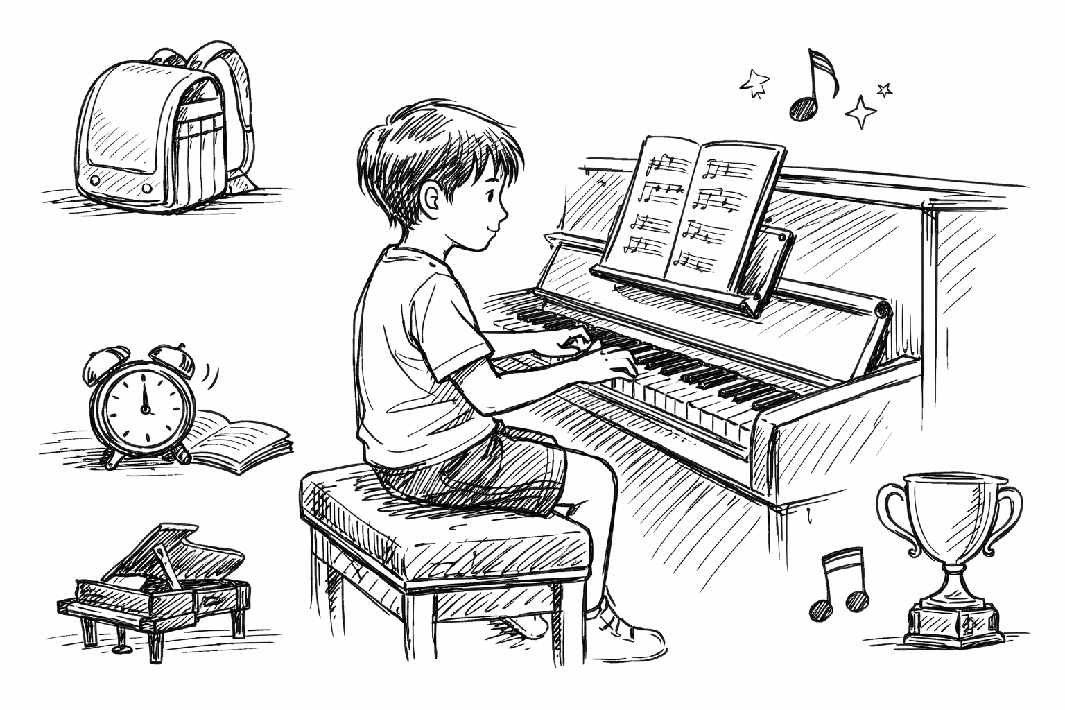 小学生からピアノを始めても遅くない