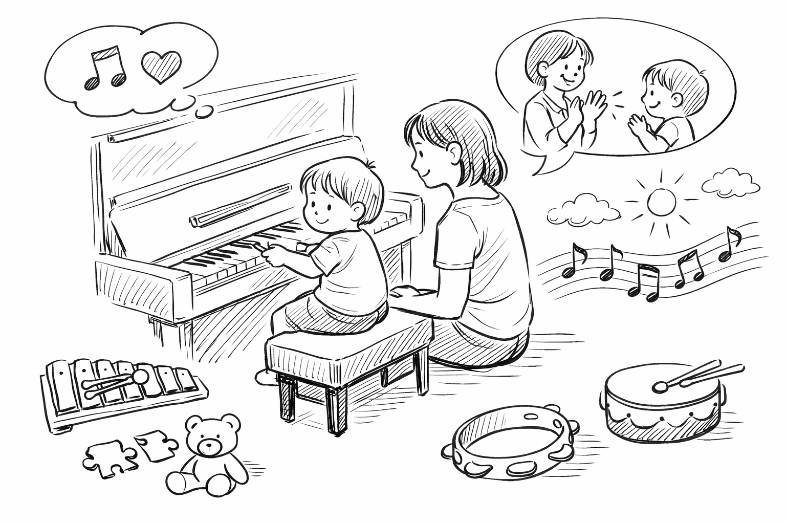 発達がゆっくりな子の音楽教室選びで最も大切なこと