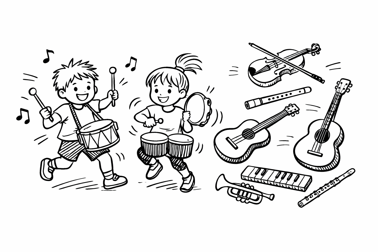 活発な子には体を使える打楽器が最適