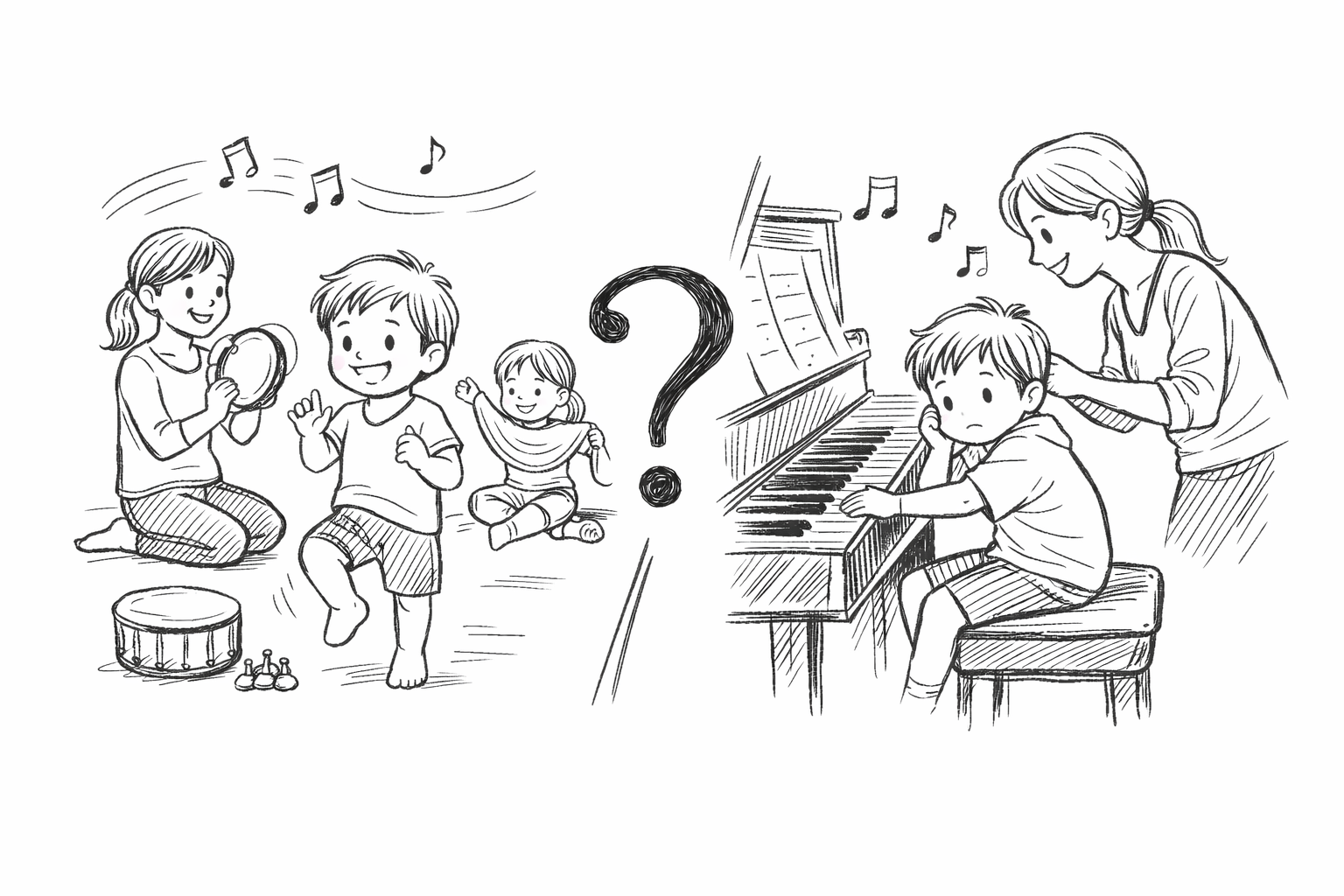 なぜ飽きっぽい子にリトミックが合うのか？