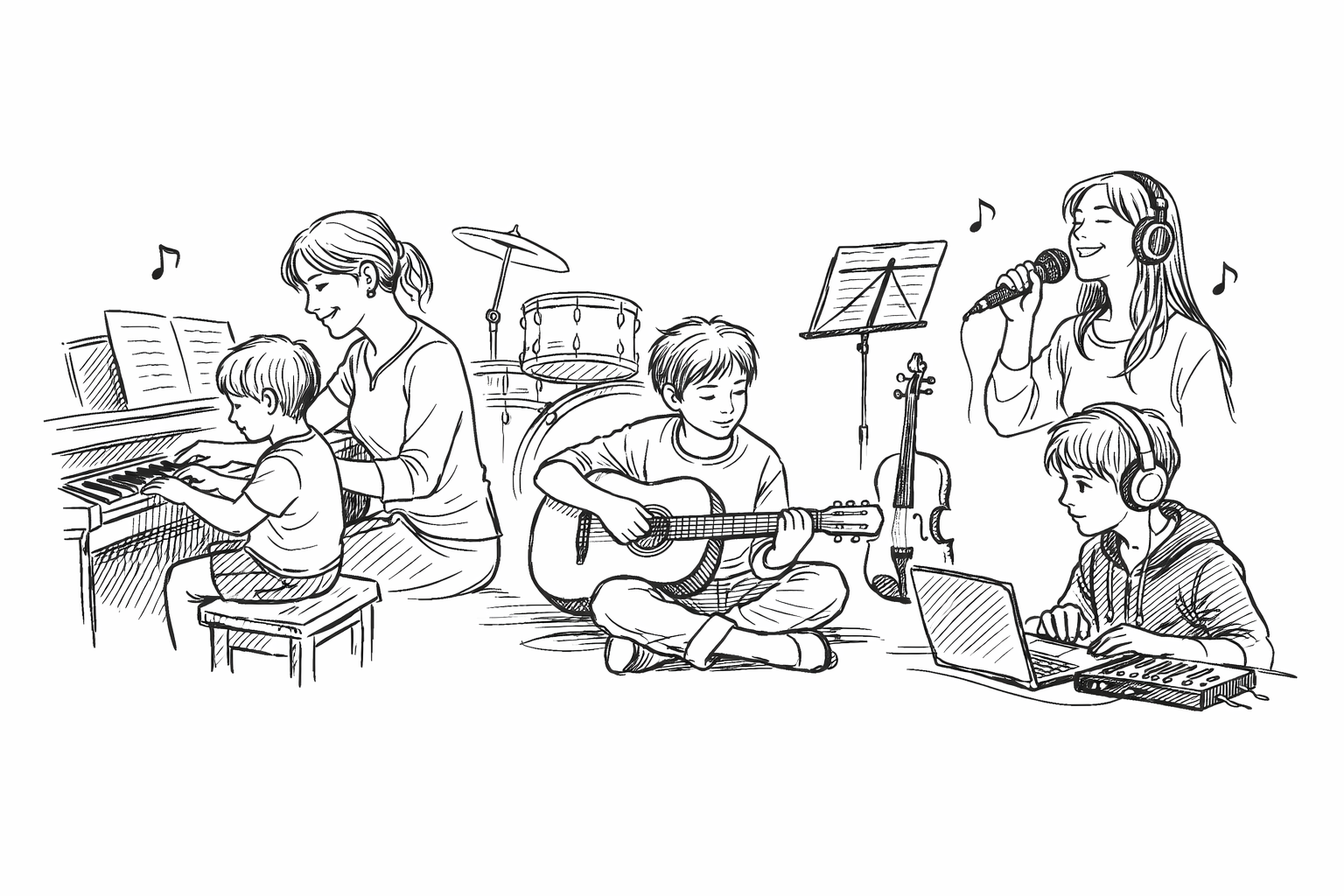 年齢別に見る音楽習い事のチェックポイント