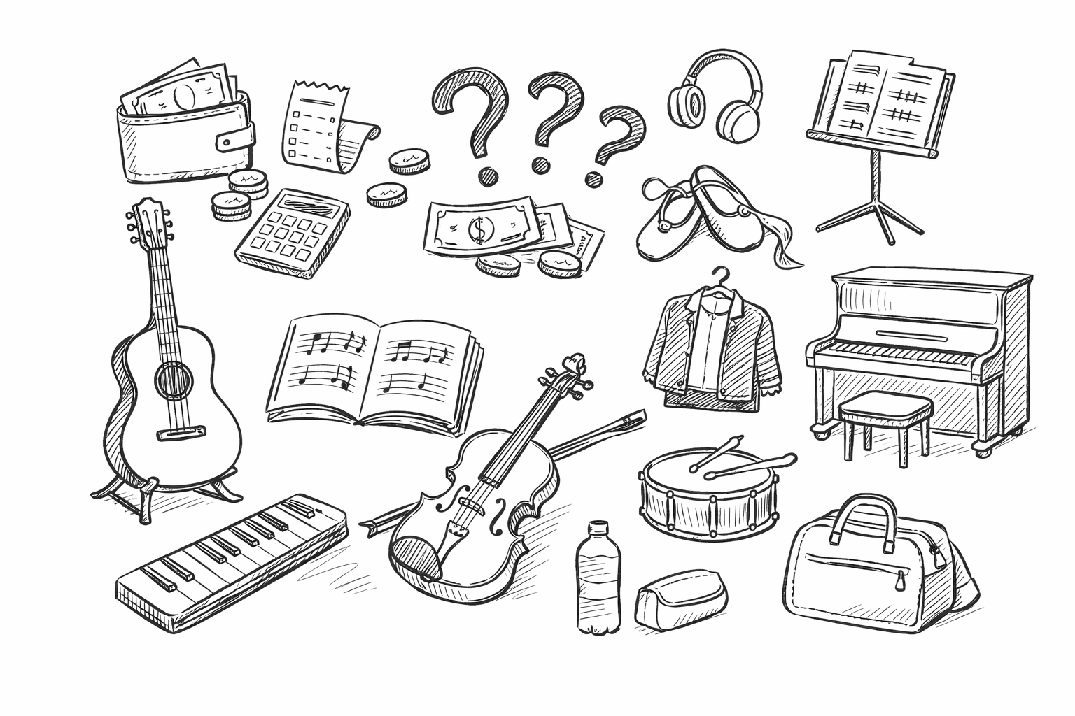 月謝以外にこれだけかかる！音楽習い事の隠れた出費