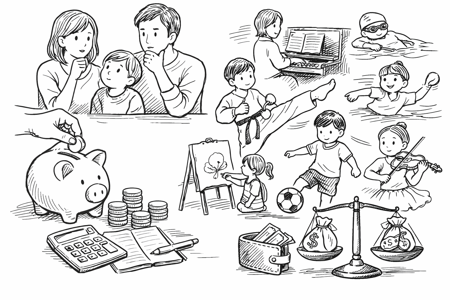 みんなどのくらい習い事にお金をかけているの?