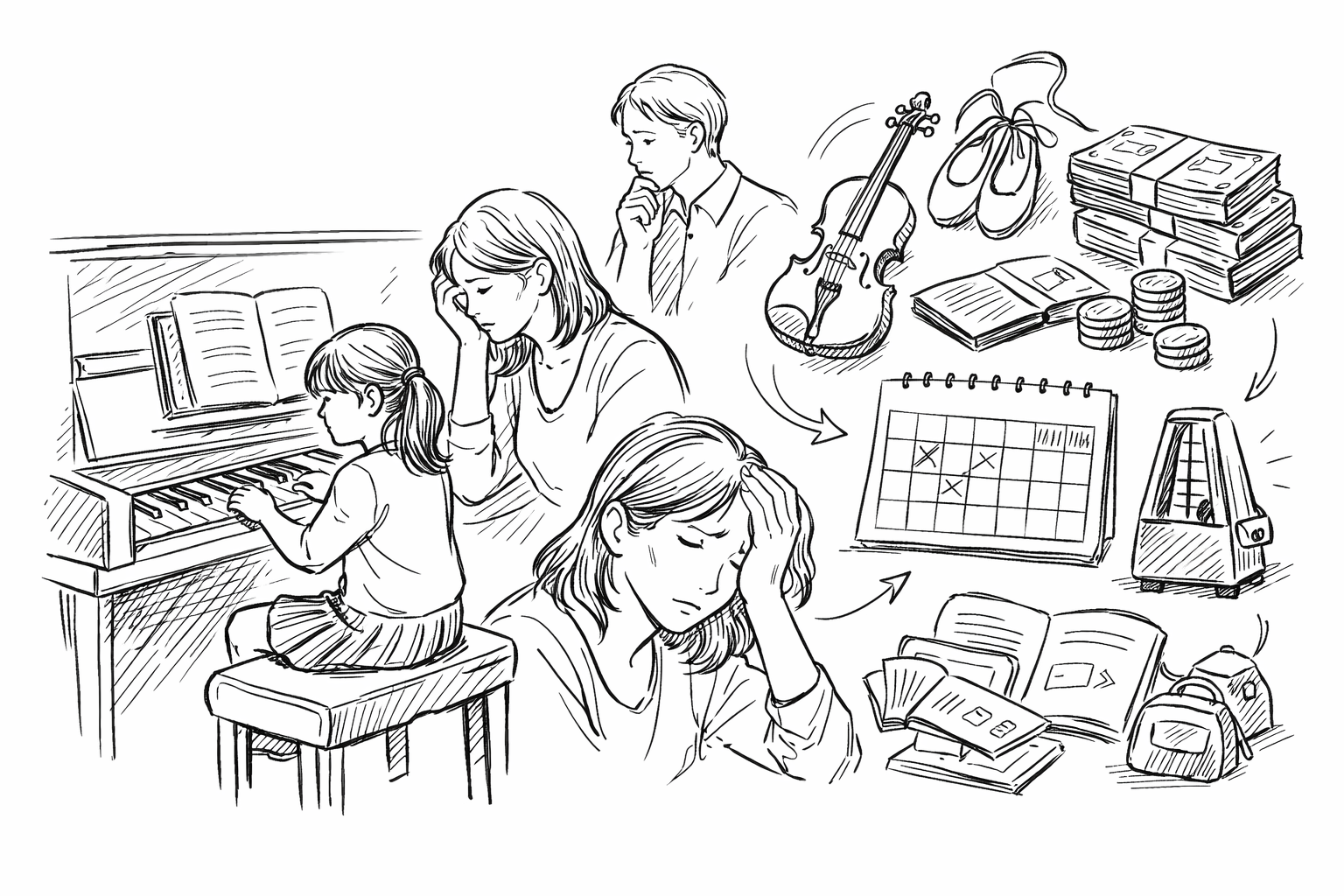 なぜピアノの習い事は費用面で後悔しやすいのか