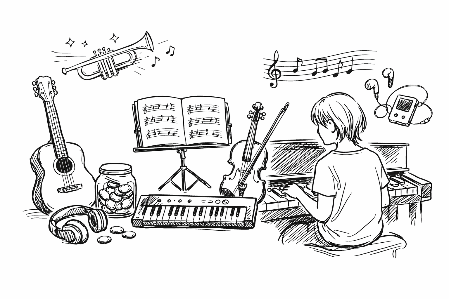 音楽習い事はコスパがいい習い事になる