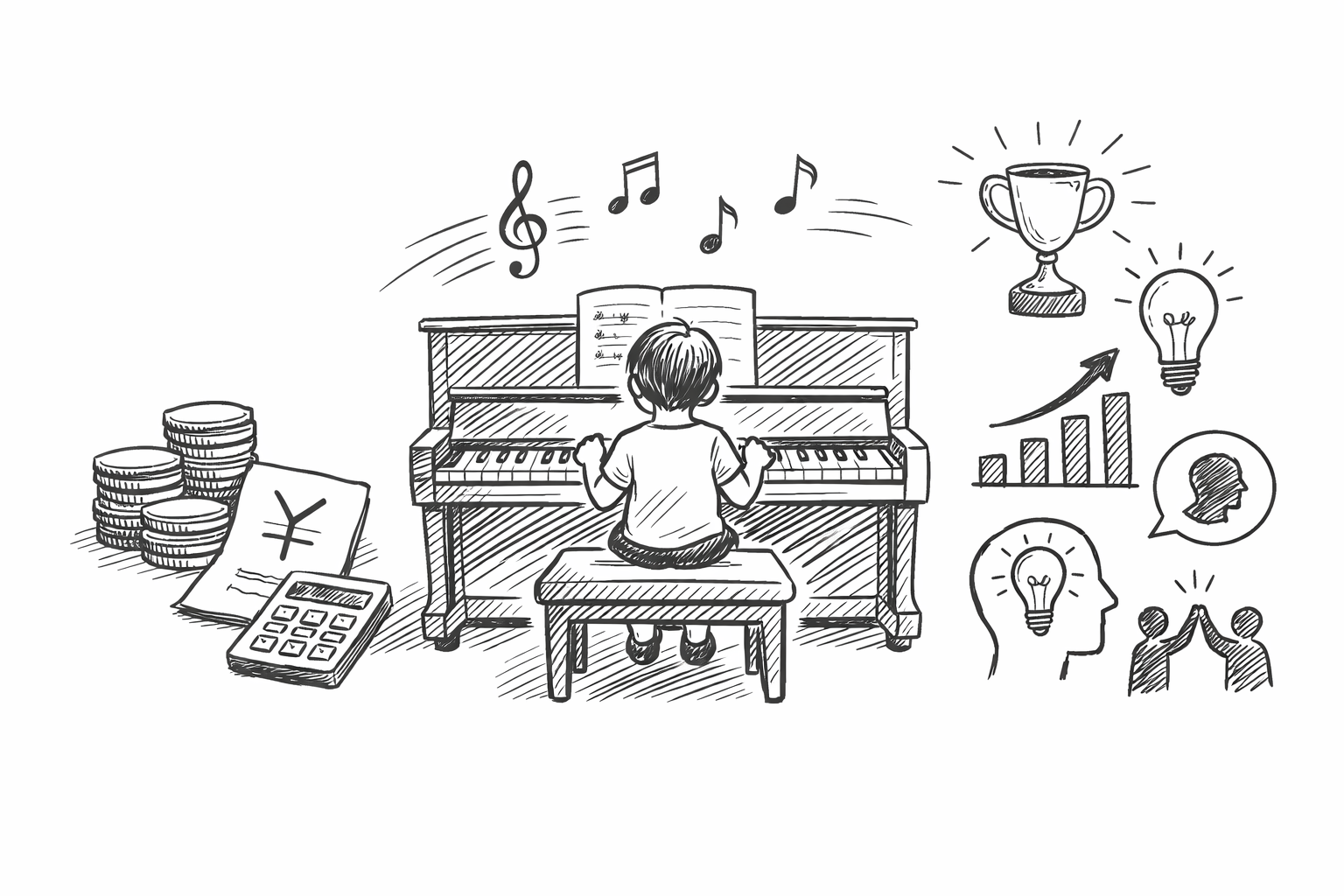 なぜ音楽習い事の費用対効果が高いのか