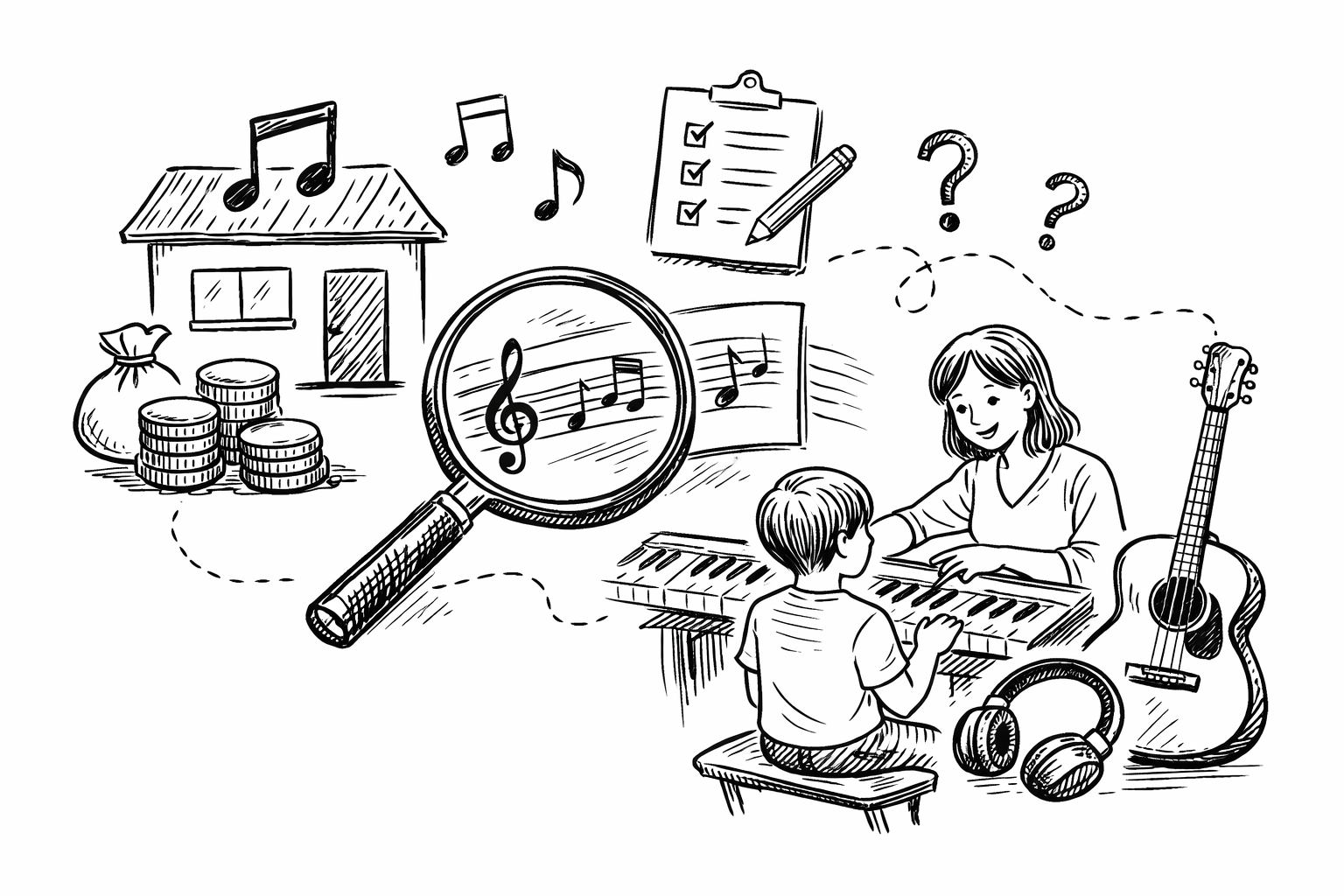 月謝が安い音楽教室は実際にある？相場と選び方