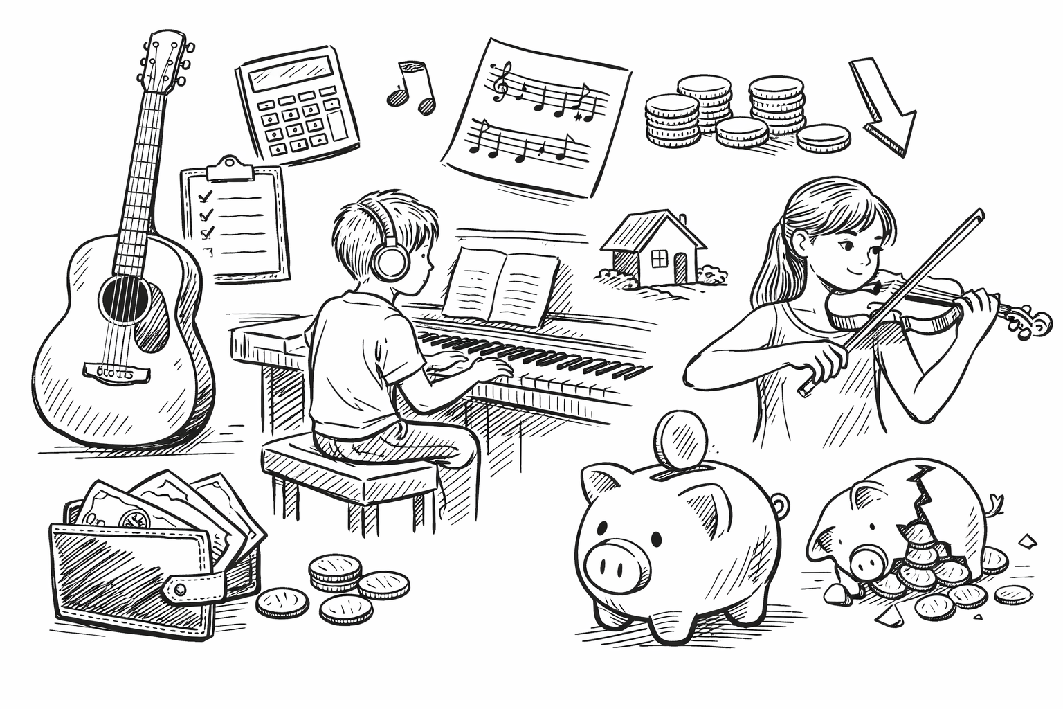 なぜ音楽の習い事は家計負担が大きくなりがちなのか