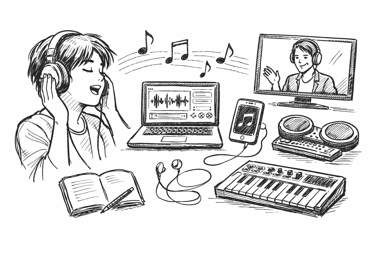 なぜ楽器を持っていなくても音楽が習えるのか