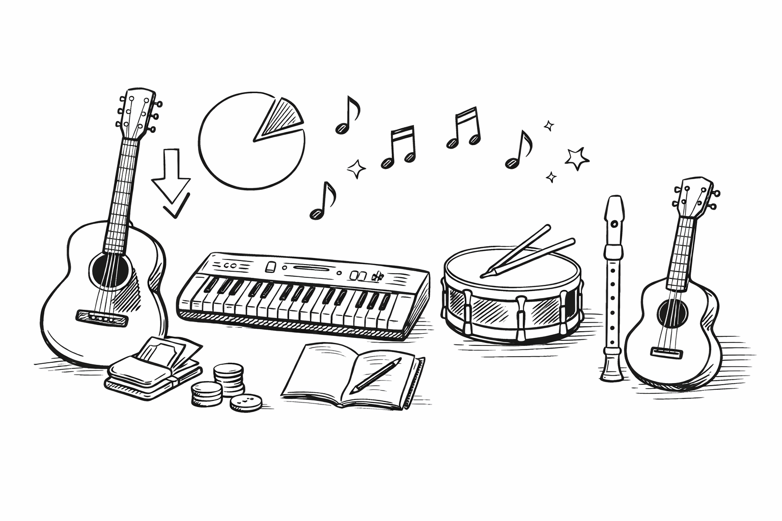 低予算で音楽を始めるなら、この楽器がおすすめです