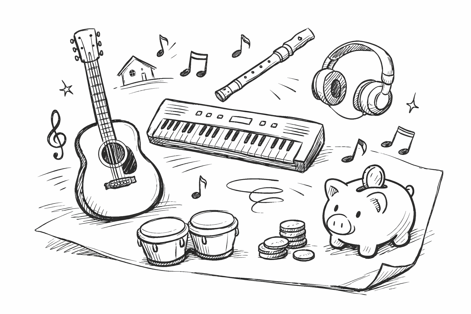 なぜこれらの楽器が低予算で始めやすいのでしょうか